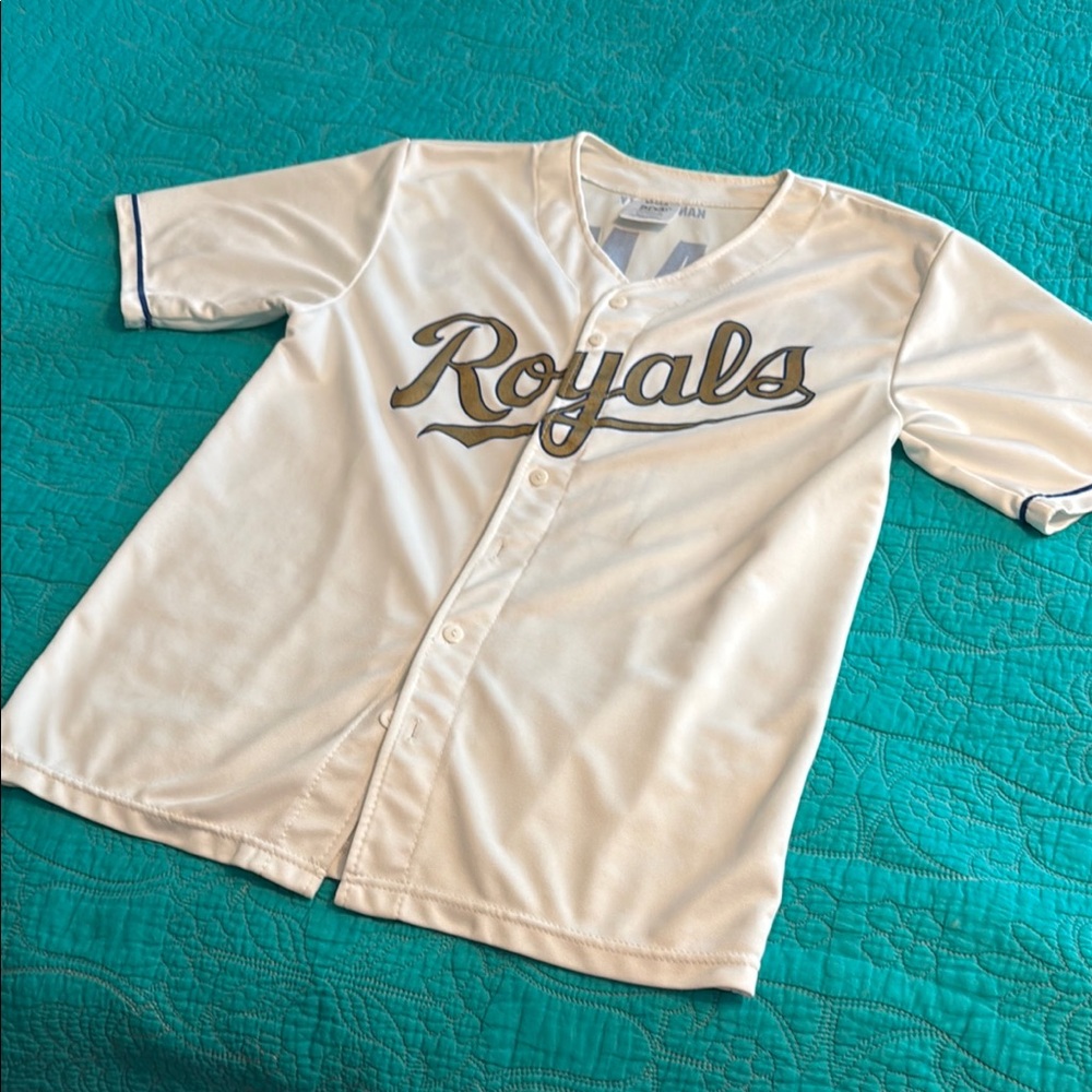 White Royals Baseball Jersey